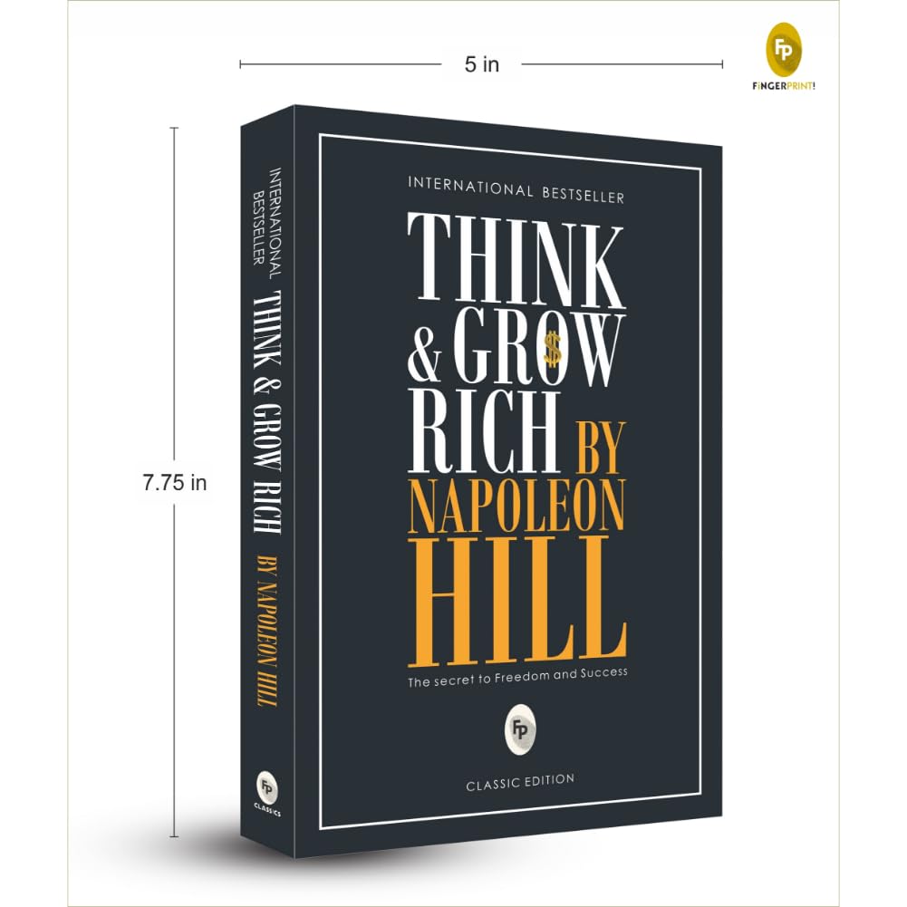 Think and Grow Rich by Napoleon Hill - Self-help Classic