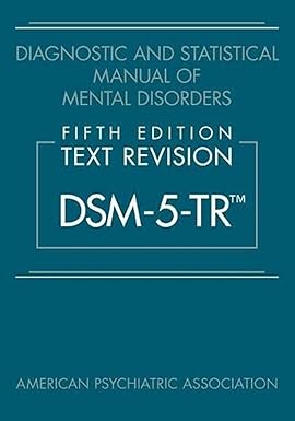 Diagnostic and Statistical Manual of Mental Disorders 5th Edition