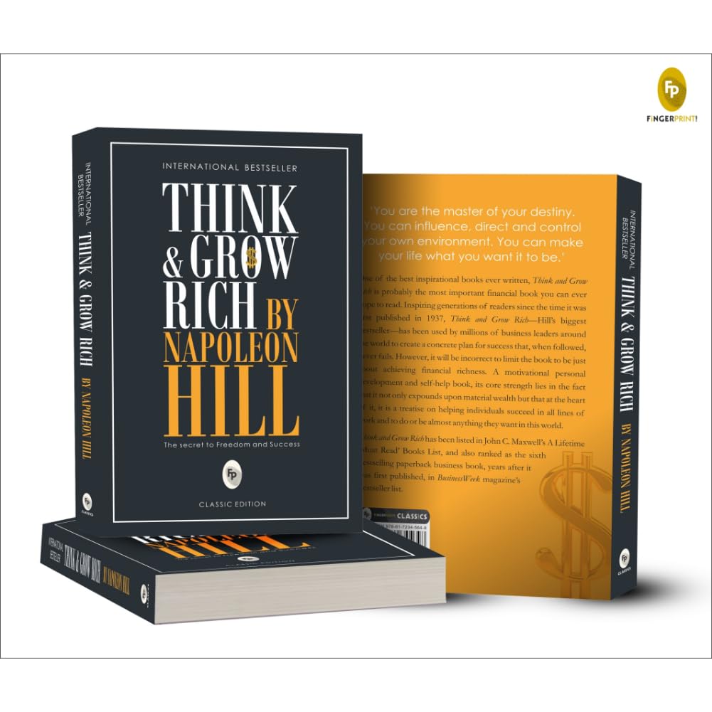 Think and Grow Rich by Napoleon Hill - Self-help Classic