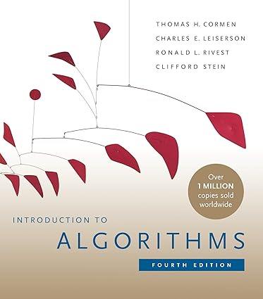 Introduction to Algorithms Fourth Edition