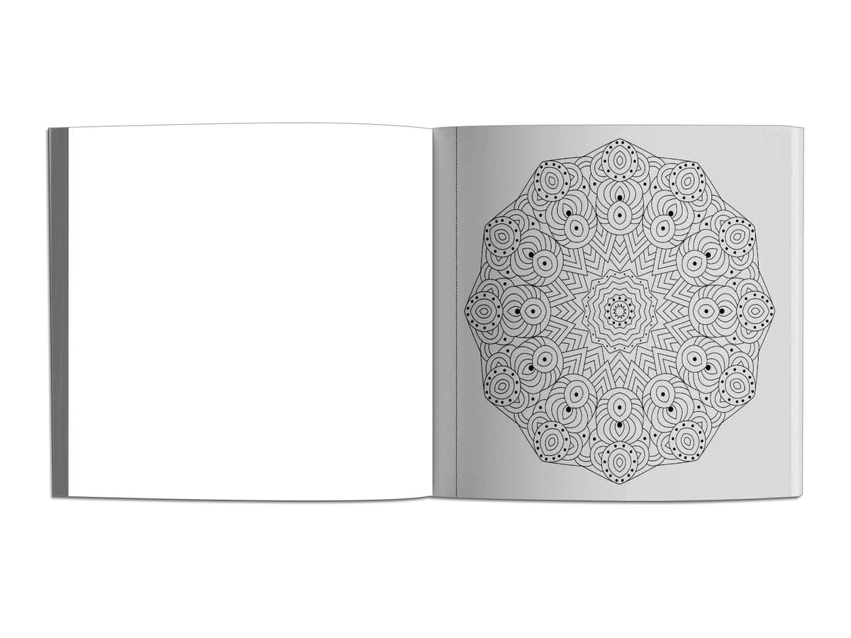 Mandala Art: Colouring books for Adults with tear out sheets