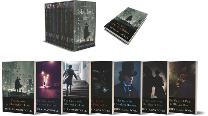 Sherlock Holmes Series Complete Collection 7 Books Set by Arthur Conan Doyle