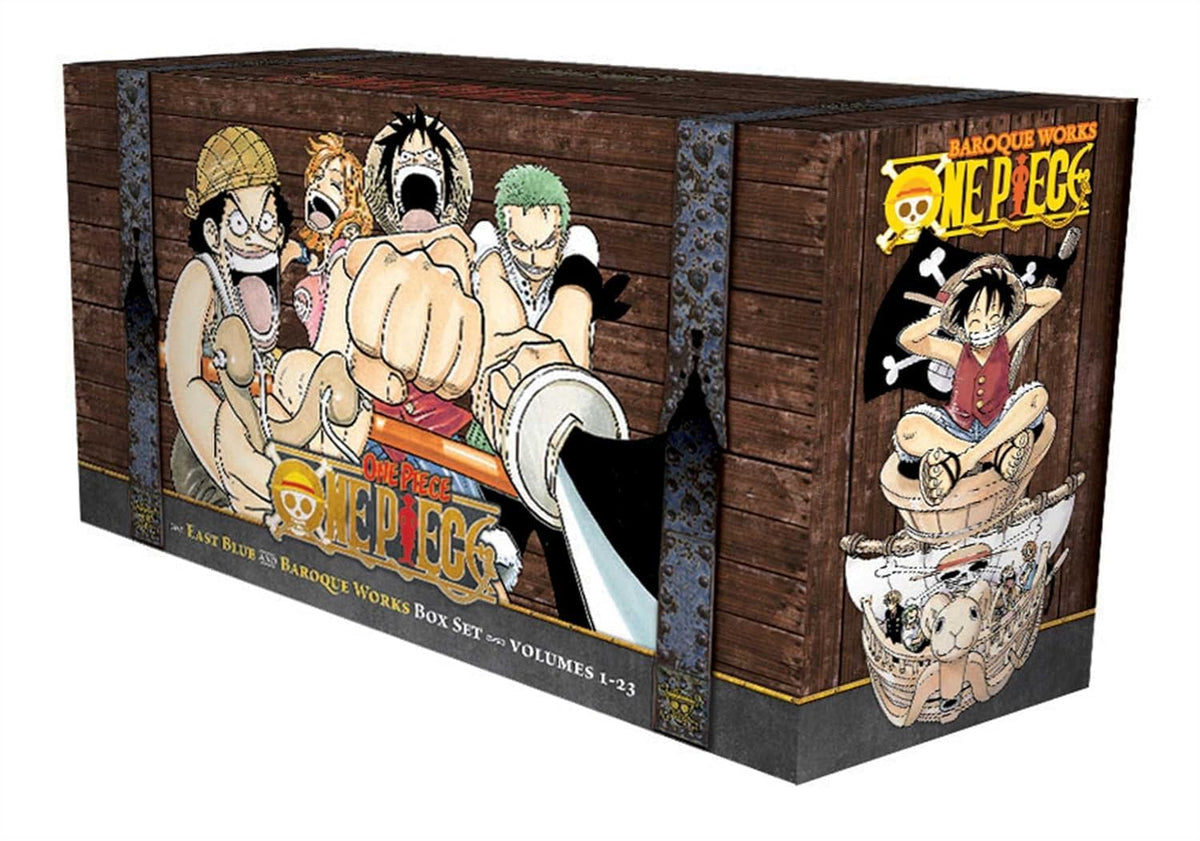 MANGA One Piece Books Set Vol 1: Volumes 1-23 (One Piece Box Sets: Volume 1)