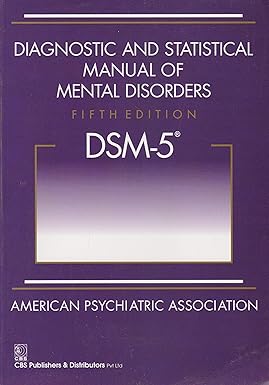 Diagnostic and Statistical Manual of Mental Disorders (5th Edition)