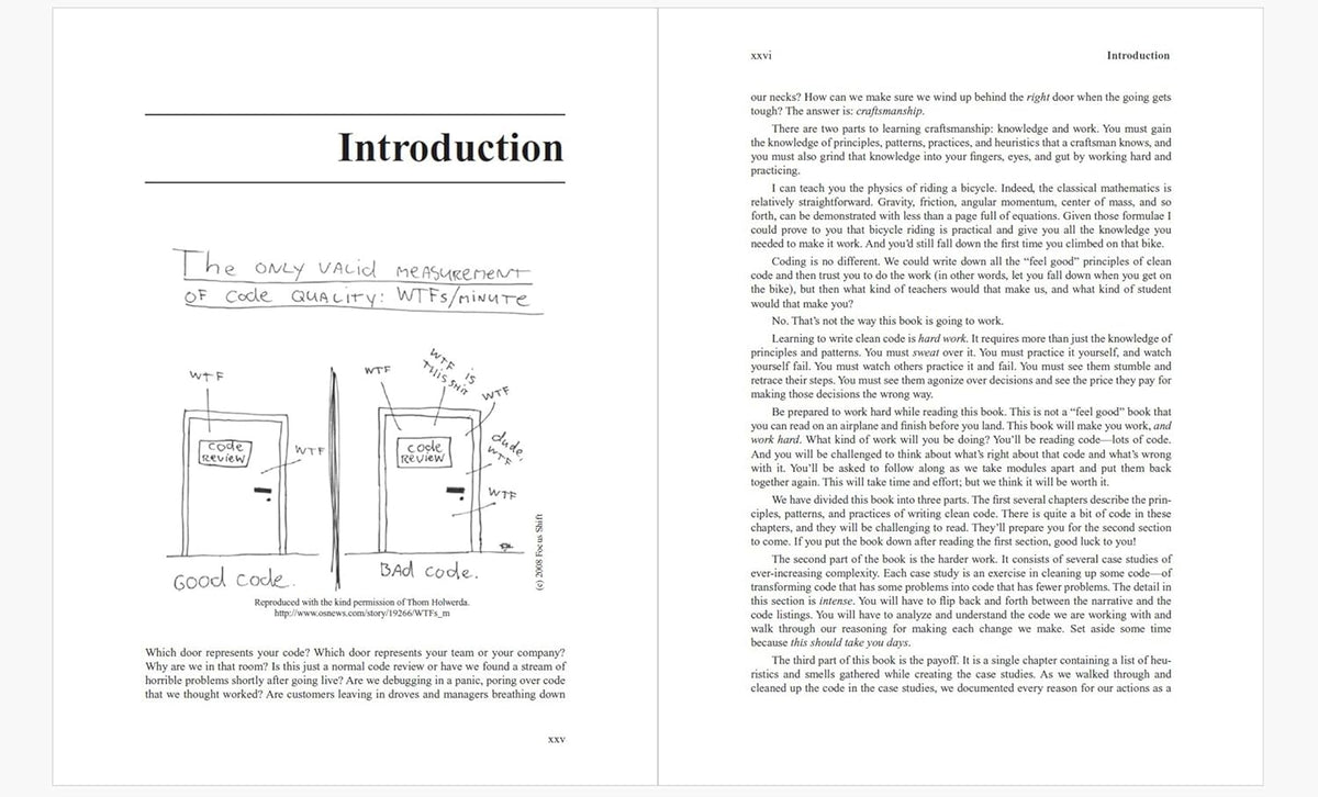 Clean Code: A Handbook of Agile Software Craftsmanship