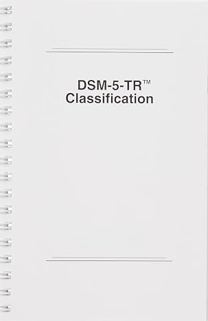 DSM-5-TR Classification (English)