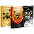 The Empyrean Series 3-Book Set – Fourth Wing, Iron Flame & Onyx Storm by Rebecca Yarros