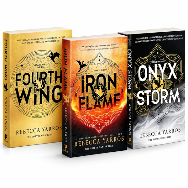 The Empyrean Series 3-Book Box Set: Fourth Wing, Iron Flame & Onyx Storm by Rebecca Yarros