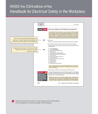 NFPA 70E, Handbook for Electrical Safety in the Workplace, 2024 Edition (International Electrical Code® Series)