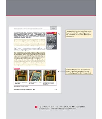 NFPA 70E, Handbook for Electrical Safety in the Workplace, 2024 Edition (International Electrical Code® Series)