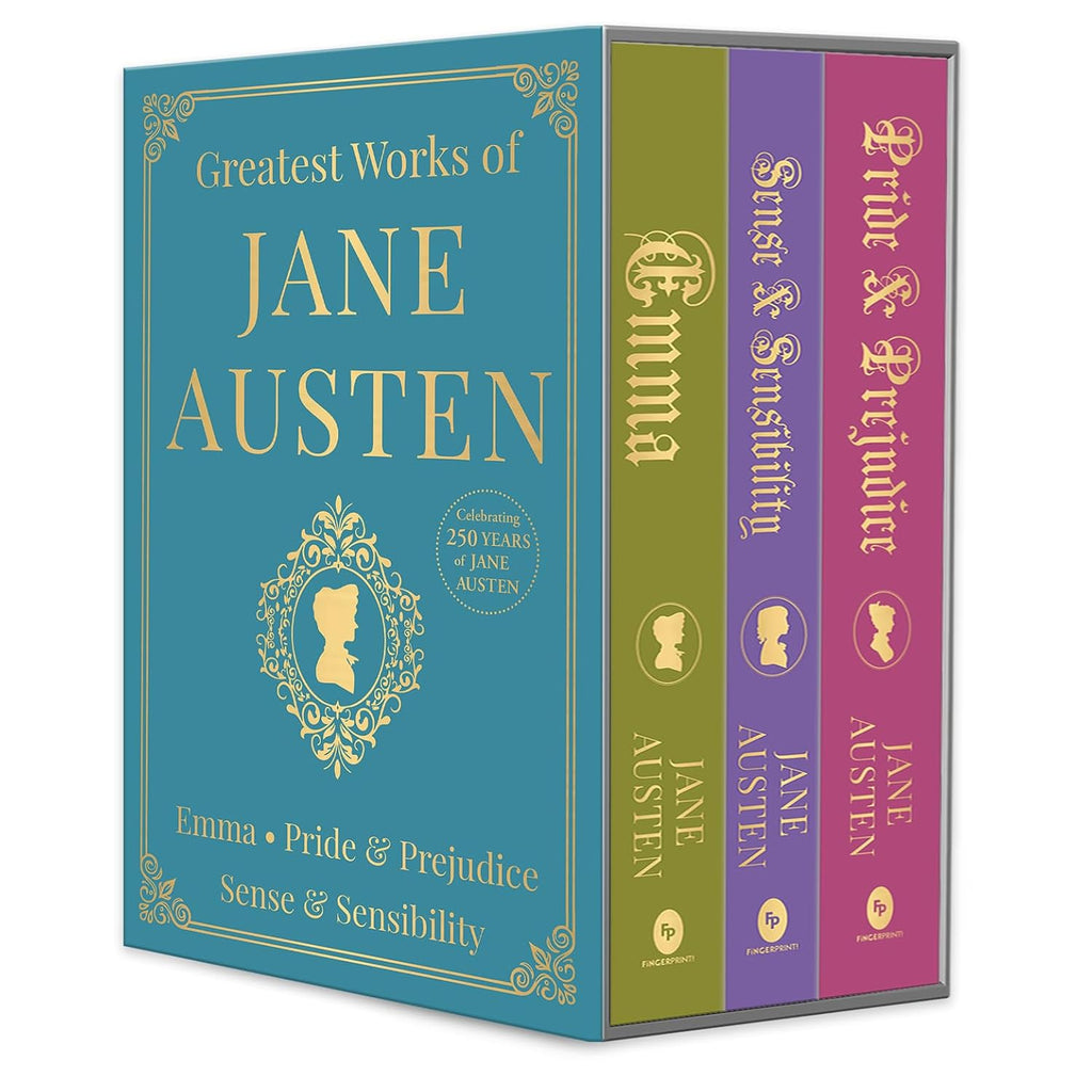 Greatest Works of Jane Austen (Deluxe Hardbound Edition) Hardcover – 30 May 2025